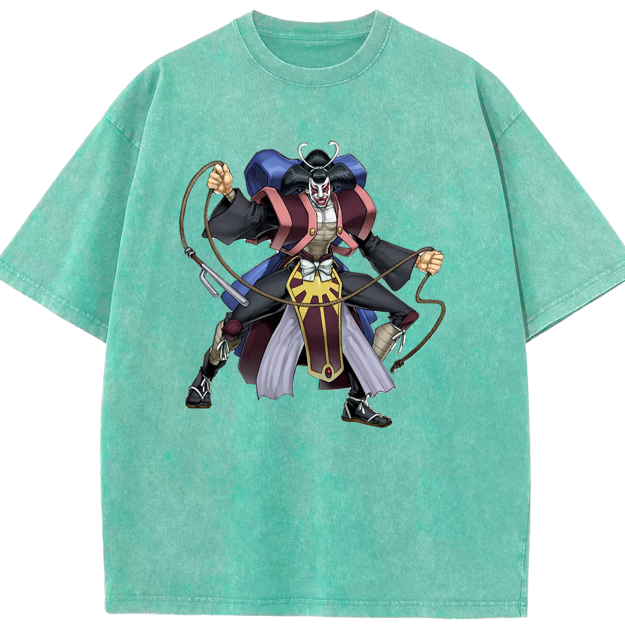 （画像用） 遊☆戯☆王 Yu-Gi-Oh! 綿100% ヴィンテージ風 半袖Tシャツ（フロントプリント）